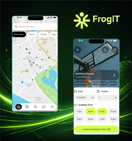 FrogIT – Smart Sports Booking & Integration Platform - Image 3